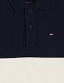 Tommy Hilfiger Kids Boys Colorblock Regular-Fit Cotton Polo T-Shirt