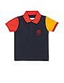 U.S. Polo Assn. Kids Boys Pure Cotton Colour Block Polo Shirt