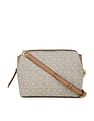 Calvin Klein Monogram Print Hailey Crossbody Bag