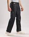 Calvin Klein Jeans Cotton Straight Fit Mid Rise Jeans