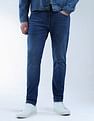Flying Machine Slash Slim Tapered Fit Light Washed Jeans
