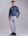 Tommy Hilfiger Striped Regular Fit Plain Woven Shirt