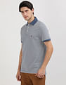Tommy Hilfiger Horizontal Stripes Slim Fit Polo Shirt