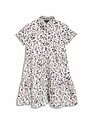 Tommy Hilfiger Kids Girls Printed Regular-Fit Cotton Dress
