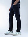 Flying Machine Freddie Slim Straight Fit Light Washed Jeans