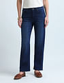 U.S. Polo Assn. Women High Rise Straight Fit Jeans