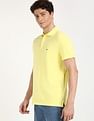 Tommy Hilfiger Solid Regular-Fit Cotton Polo Shirt
