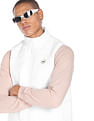 Flying Machine Sleeveless Solid Jacket