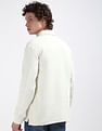 Calvin Klein Reverse Terry Stripes Polo Sweatshirt