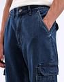 Flying Machine Cobain 90'S Loose Fit Rinsed Jeans