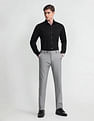 Arrow Cutaway Collar Herringbone Shirt