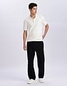 Calvin Klein Jeans Solid Regular Fit Cotton Polo Shirt