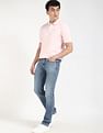 Tommy Hilfiger Solid Regular-Fit Cotton Polo Shirt