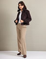 U.S. Polo Assn. Women High Neck Solid Jacket