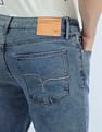 Flying Machine Mankle Relaxed Tapered Drop Crotch Jeans