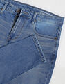 Flying Machine Mid Rise Stone Wash Whiskered Jeans