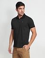 Arrow Sports All Over Print Cotton Polo T-Shirt