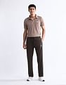 USPA Active Mid Rise Solid Active Track Pants
