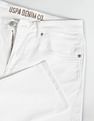 U.S. Polo Assn. Denim Co. Brandon Slim Tapered White Jeans