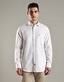 Tommy Hilfiger Solid Regular Fit Cotton Shirt