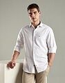 Tommy Hilfiger Solid Regular Fit Cotton Shirt