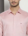 Tommy Hilfiger Cotton Dobby Formal Shirt