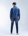 Flying Machine Mid Rise Slash Slim Tapered Fit Jeans