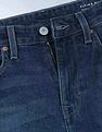 Flying Machine Mid Rise Slash Slim Tapered Fit Jeans