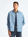 Flying Machine Oversized Ripstop Shirt