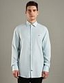 Tommy Hilfiger Solid Regular-Fit Lyocell Woven Shirt
