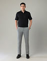 Arrow Iconic Textured Pattern Liberty classic Fit Shirt