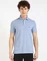 Tommy Hilfiger Printed Slim-Fit Cotton Polo Shirt