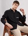 Calvin Klein Jeans Vertical Stripes Regular Fit Dobby Woven Shirt