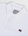 Flying Machine Pattern Knit Cotton Polo Shirt