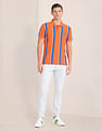 U.S. Polo Assn. Vertical Stripe Cotton Polo Shirt