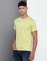 Calvin Klein Brand Print Cotton Varsity T-Shirt