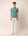 U.S. Polo Assn. Denim Co. Solid Muscle Fit Polo Shirt