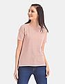 U.S. Polo Assn. Women Regular Fit Printed T-Shirt