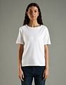Tommy Hilfiger Solid Regular Fit Cotton T-Shirt