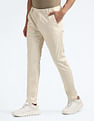 Flying Machine Mid Rise Slash Slim Tapered Fit Chinos