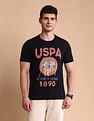 U.S. Polo Assn. Denim Co. Graphic Printed Muscle Fit T-Shirt