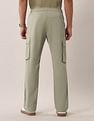 U.S. Polo Assn. Denim Co. Mid Rise Solid Straight Fit Cargos