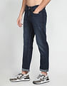 Flying Machine F-Jango Straight Fit Whiskered Jeans
