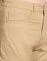 Flying Machine Twill Solid Trousers