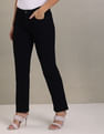 U.S. Polo Assn. Women Mid Rise Straight Fit Twill Jeans