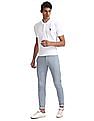 U.S. Polo Assn. Austin Trim Regular Fit Printed Trousers