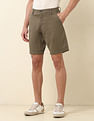 U.S. Polo Assn. Slim Fit Solid Chino Shorts