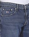 Tommy Hilfiger Men Blue Ryan Straight Fit Stone Wash Jeans