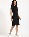 Tommy Hilfiger Cotton Polo Collar T-Shirt Dress