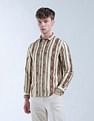 Flying Machine Vertical Striped Color Of Home Shirt